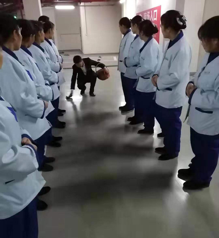 清潔服務團隊展示